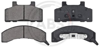 Brake Pad Set, disc brake A.B.S. 38215