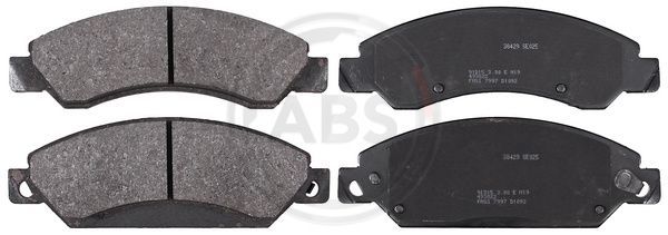 A.B.S. 38429 Brake Pad Set, disc brake