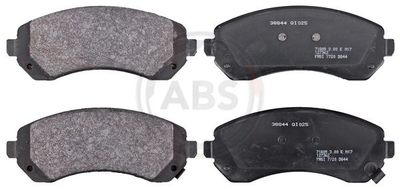 Brake Pad Set, disc brake A.B.S. 38844