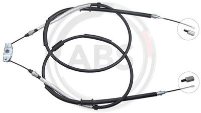 Cable Pull, parking brake A.B.S. K10085