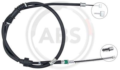 Cable Pull, parking brake A.B.S. K10224