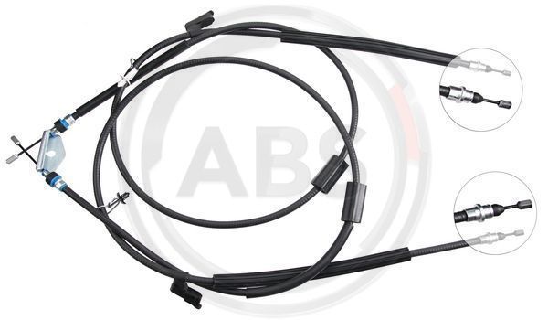 A.B.S. K10325 Cable Pull, parking brake