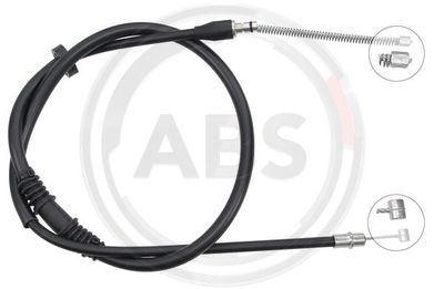 Cable Pull, parking brake A.B.S. K10848