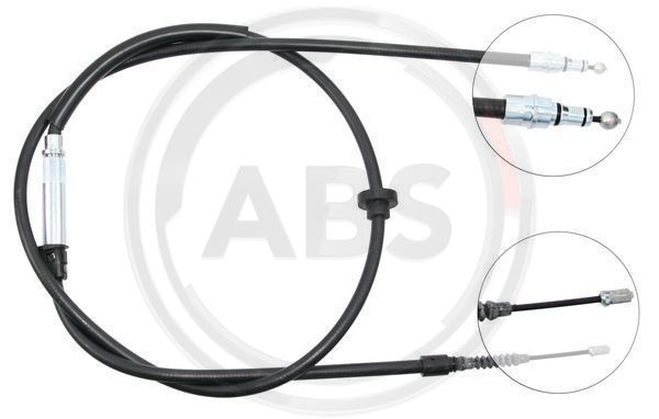 A.B.S. K12876 Cable Pull, parking brake