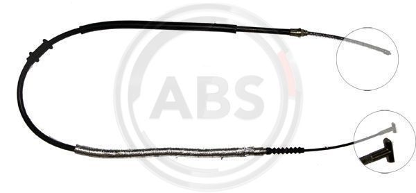 A.B.S. K13178 Cable Pull, parking brake