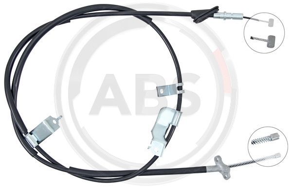 A.B.S. K14101 Cable Pull, parking brake