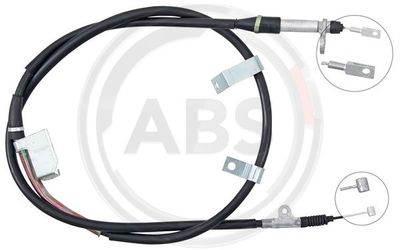 Cable Pull, parking brake A.B.S. K14143