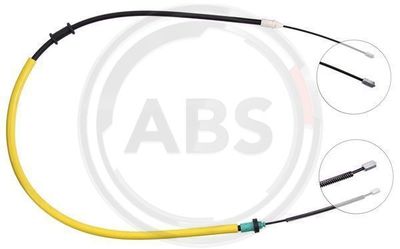 Cable Pull, parking brake A.B.S. K15627