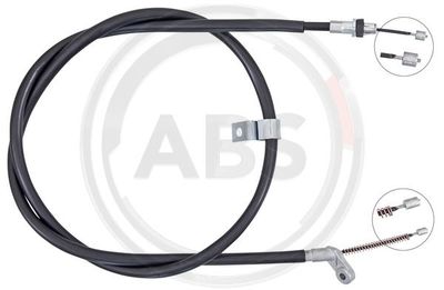 Cable Pull, parking brake A.B.S. K16044