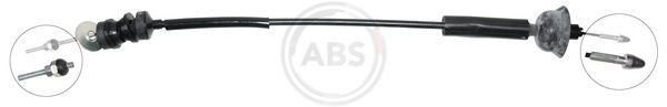 A.B.S. K23220 Cable Pull, clutch control