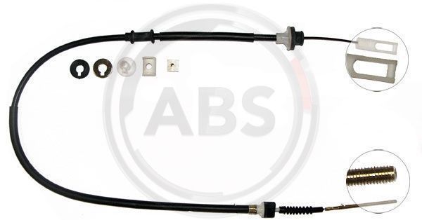 A.B.S. K25230 Cable Pull, clutch control