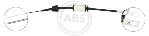 A.B.S. K25310 Cable Pull, clutch control