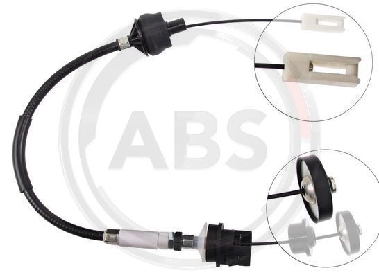 A.B.S. K25940 Cable Pull, clutch control