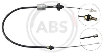 Cable Pull, clutch control A.B.S. K26040