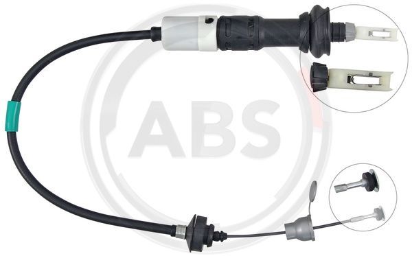 A.B.S. K27410 Cable Pull, clutch control