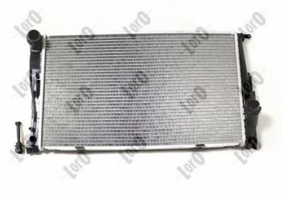 Radiator, engine cooling ABAKUS 004-017-0035-B