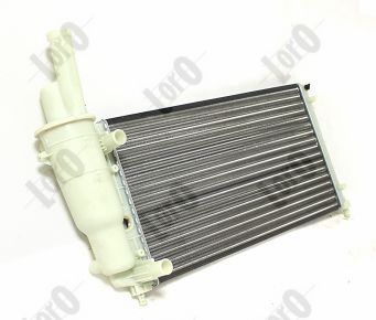 Radiator, engine cooling ABAKUS 016-017-0012