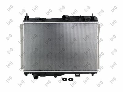 Radiator, engine cooling ABAKUS 017-017-0067