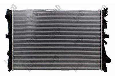 Radiator, engine cooling ABAKUS 054-017-0074