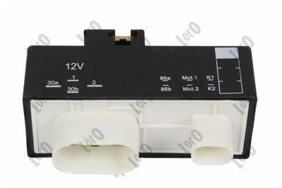 Control Unit, electric fan (engine cooling) ABAKUS 133-003-008