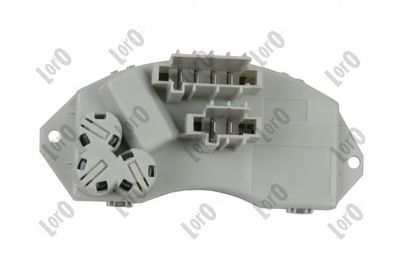 Resistor, interior blower ABAKUS 133-004-002