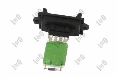 Resistor, interior blower ABAKUS 133-009-017