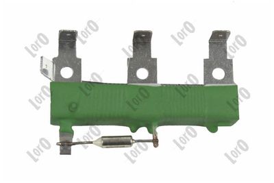 Resistor, interior blower ABAKUS 133-053-010