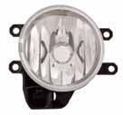 Front Fog Light ABAKUS 212-2090L-UQ