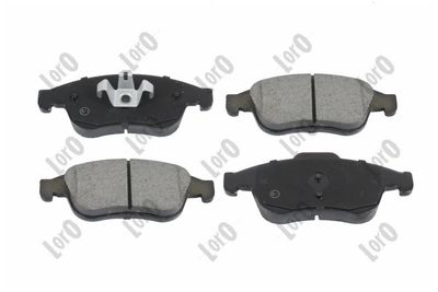 Brake Pad Set, disc brake ABAKUS 231-01-017