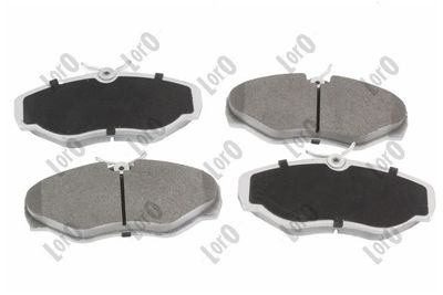 Brake Pad Set, disc brake ABAKUS 231-01-022