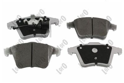 Brake Pad Set, disc brake ABAKUS 231-01-028