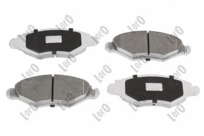 Brake Pad Set, disc brake ABAKUS 231-01-033