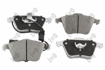 Brake Pad Set, disc brake ABAKUS 231-01-041