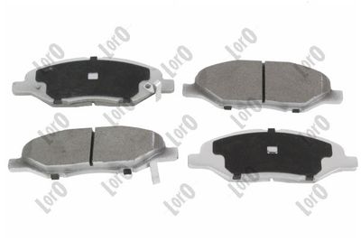 Brake Pad Set, disc brake ABAKUS 231-01-047