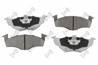 Brake Pad Set, disc brake ABAKUS 231-01-051