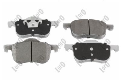 Brake Pad Set, disc brake ABAKUS 231-01-063