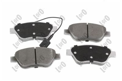 Brake Pad Set, disc brake ABAKUS 231-01-064