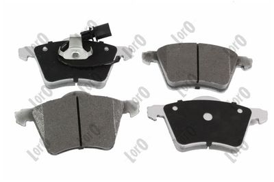 Brake Pad Set, disc brake ABAKUS 231-01-068