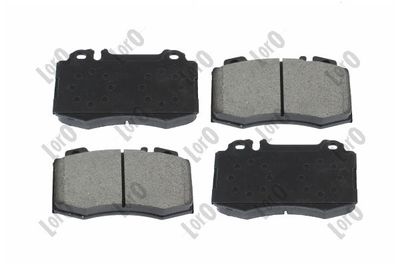 Brake Pad Set, disc brake ABAKUS 231-01-074