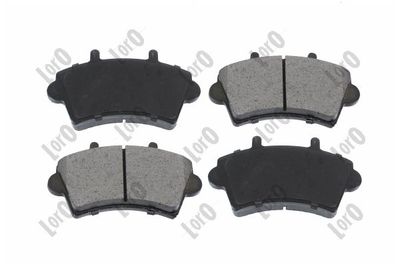 Brake Pad Set, disc brake ABAKUS 231-01-087