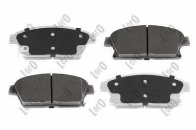 Brake Pad Set, disc brake ABAKUS 231-01-093