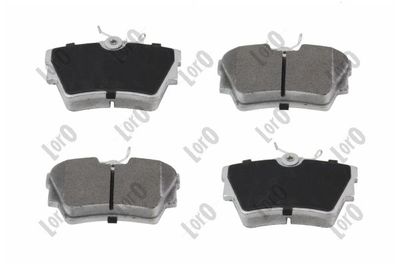 Brake Pad Set, disc brake ABAKUS 231-02-009