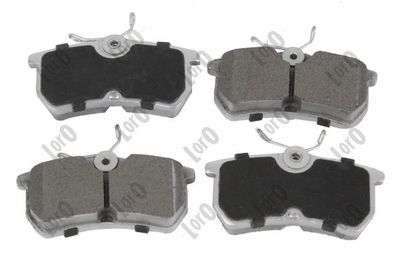 Brake Pad Set, disc brake ABAKUS 231-02-018