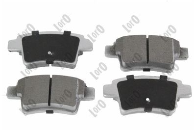 Brake Pad Set, disc brake ABAKUS 231-02-023
