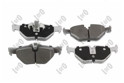 Brake Pad Set, disc brake ABAKUS 231-02-028