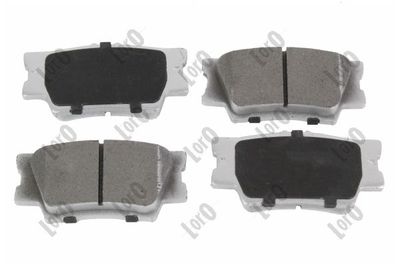 Brake Pad Set, disc brake ABAKUS 231-02-039