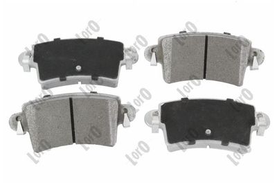 Brake Pad Set, disc brake ABAKUS 231-02-042