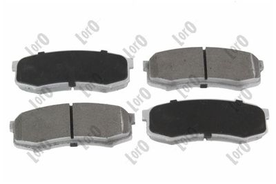 Brake Pad Set, disc brake ABAKUS 231-02-049