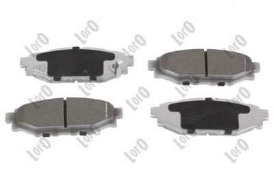 Brake Pad Set, disc brake ABAKUS 231-02-061