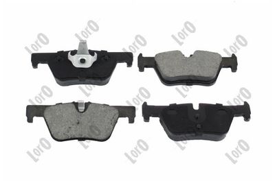 Brake Pad Set, disc brake ABAKUS 231-02-063